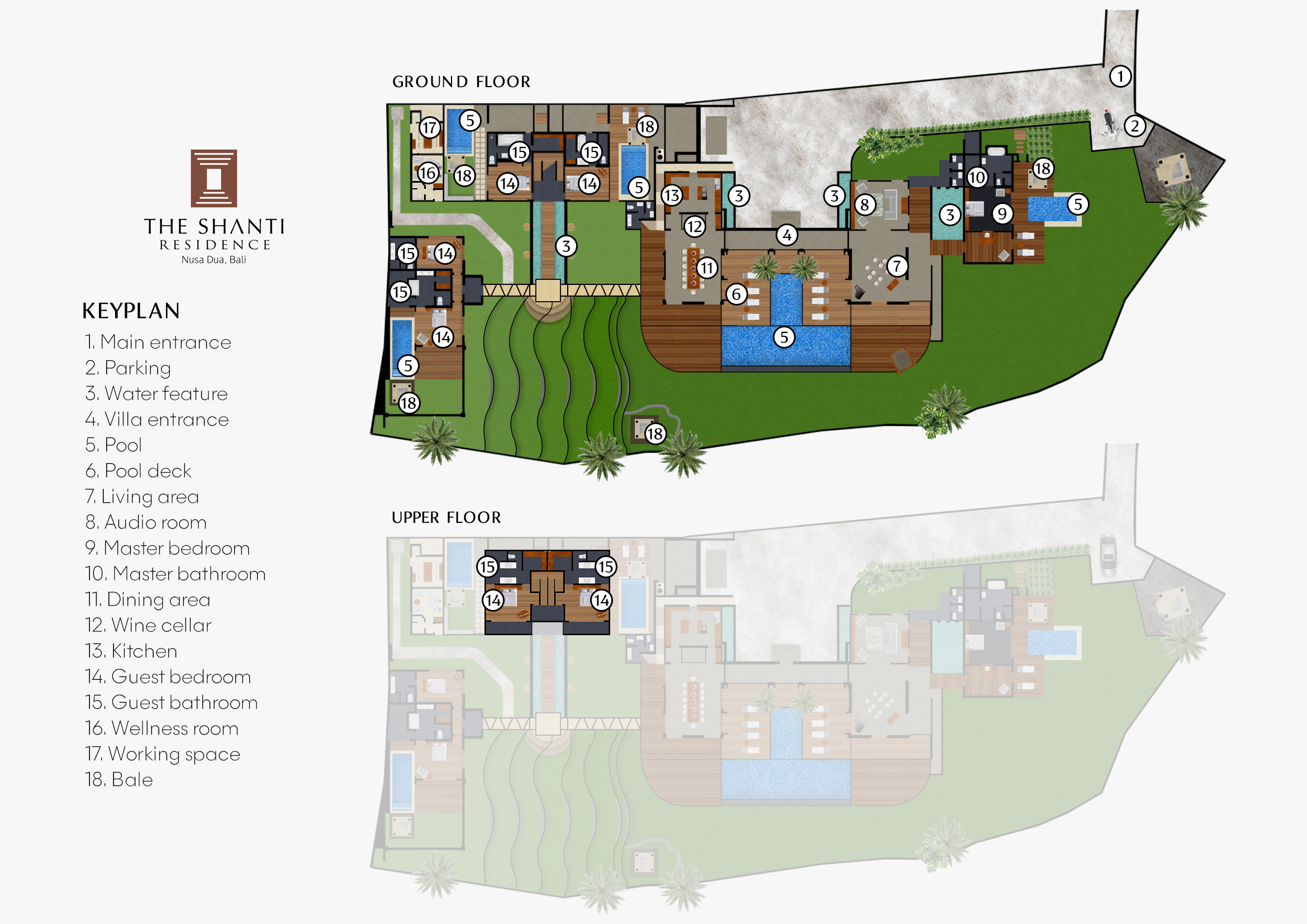 The Shanti Residence Floorplan